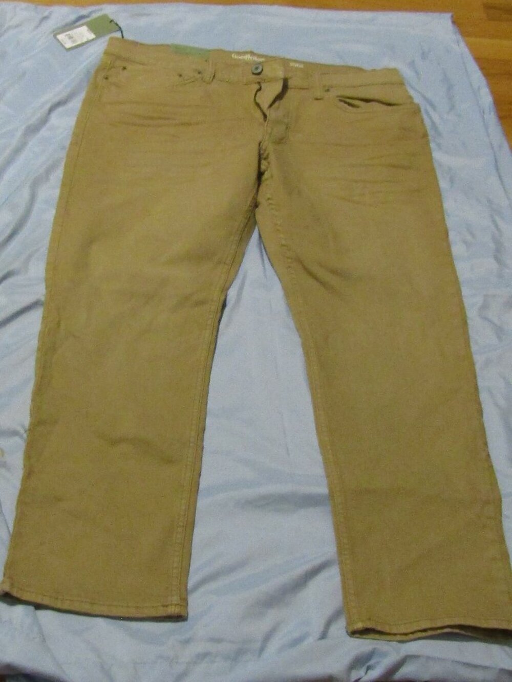 NWT GOODFELLOW & CO Men's Athletic Flex-Fit Pants 36 x 30 Slim Legs Extra Thigh